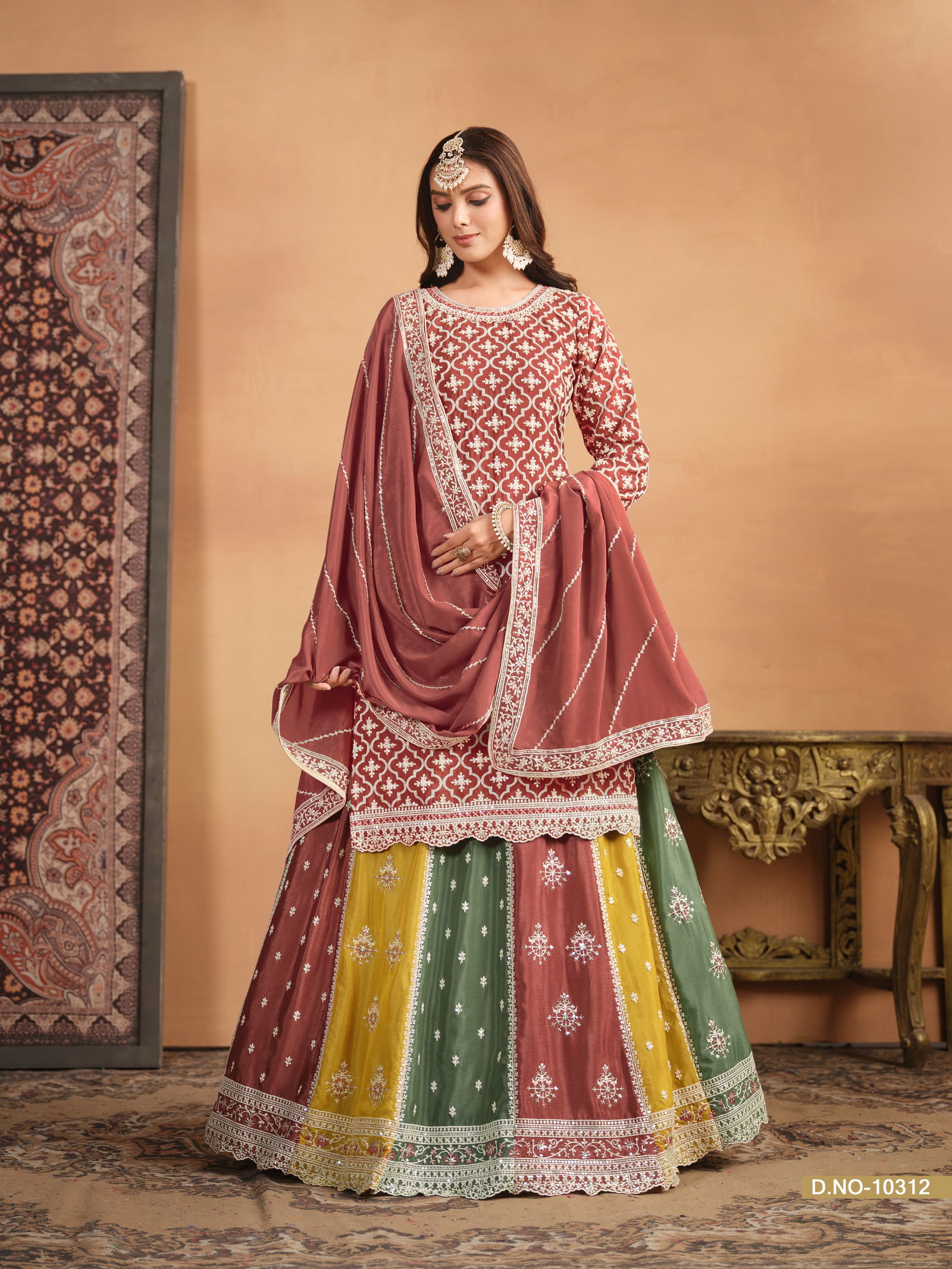 Anjubaa Vol 31 Chinon Designer Wedding Wear Salwar Kameez Wholesale Shop In Surat
